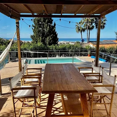 House With Swimming Pool And Amazing Sea And Mountain Views In Montgo, Dénia