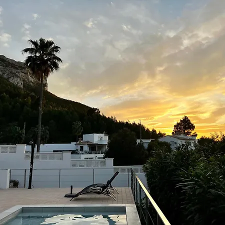 House With Swimming Pool And Amazing Sea And Mountain Views In Montgo, *