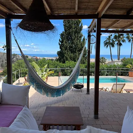 House With Swimming Pool And Amazing Sea And Mountain Views In Montgo,